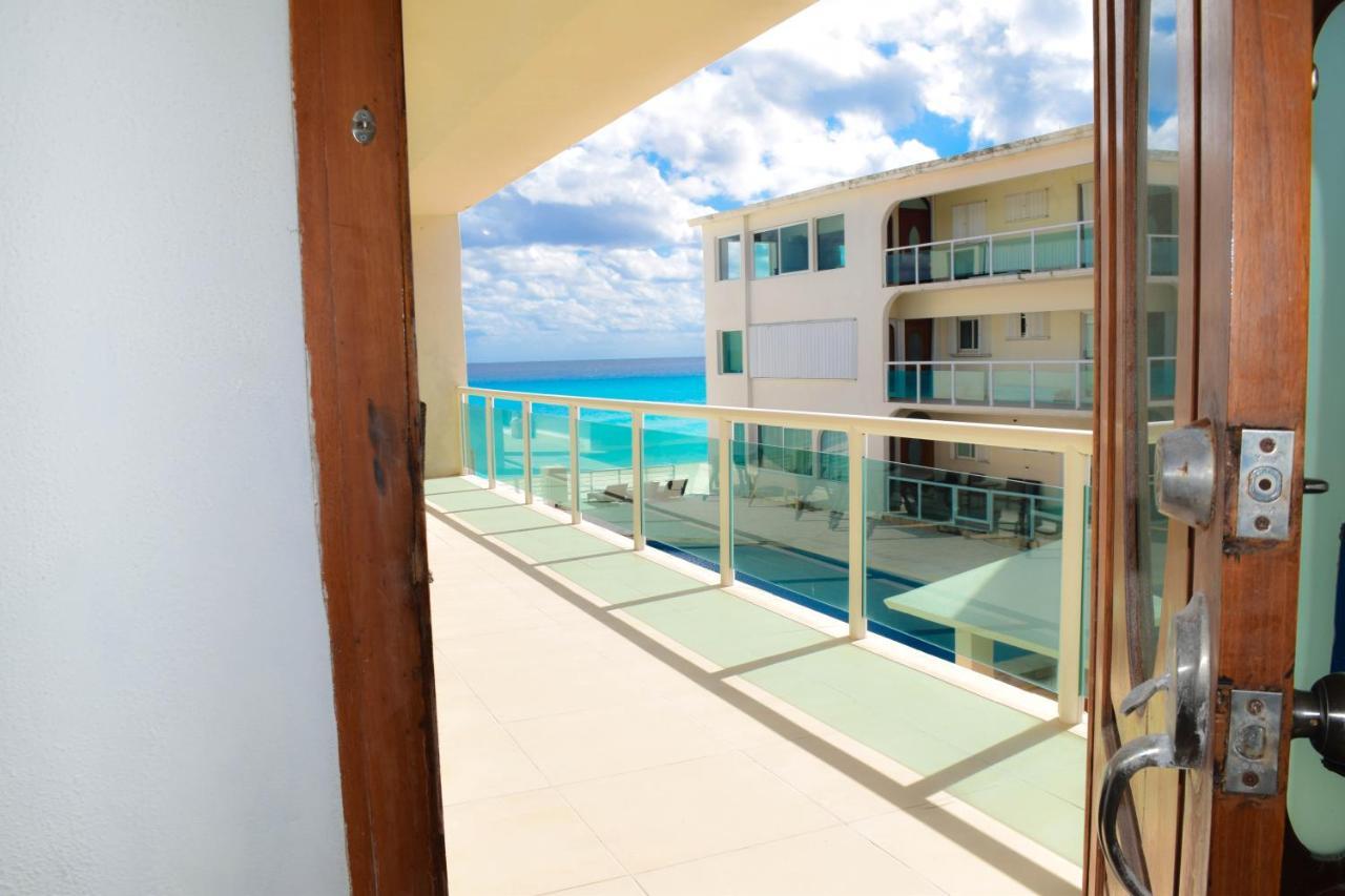 Departamento Sobre La Playa Канкун Экстерьер фото