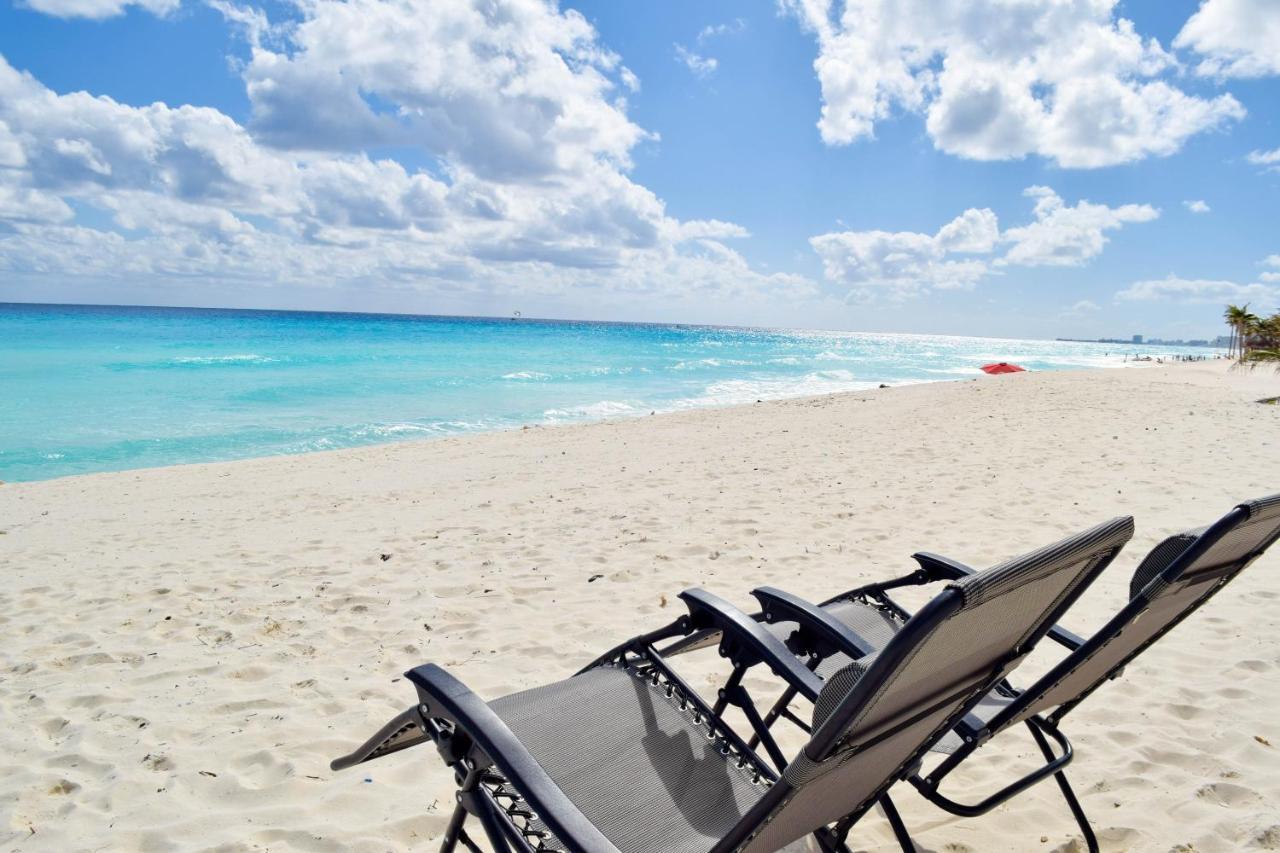 Departamento Sobre La Playa Канкун Экстерьер фото